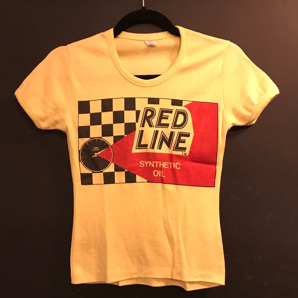 Vintage Red Line Racer Tee